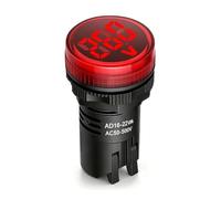 Equipment Voltage Readout 22 Mm Meter Push Wire Setup for Maintenance Installers Control Units AC 50-500 Window