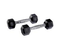 Equipped Gym - Weights Hex Dummbells Pairs. 2kg Cast Iron Gym Weights. Gym Equipment For Home And Commercial Use For Both Men And Women.Anti-Rolling Dumbbells for Weight Training
