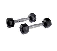Equipped Gym - Weights Hex Dummbells Pairs. 3kg Cast Iron Gym Weights. Gym Equipment For Home And Commercial Use For Both Men And Women.Anti-Rolling Dumbbells for Weight Training