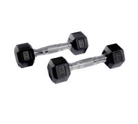 Equipped Gym - Weights Hex Dummbells Pairs. 4kg Cast Iron Gym Weights. Gym Equipment For Home And Commercial Use For Both Men And Women.Anti-Rolling Dumbbells for Weight Training