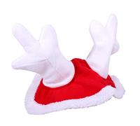 Equipride Reindeer Hat Fly Veil/Ear Net for Horses Christmas Occasion Full-Pony (Pony)