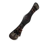 Equipride " Super Soft Dressage Girth 100% English Calf Leather BROWN (55 cm (22"))