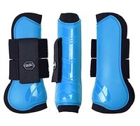 Equipride TENDON BOOTS HORSE 14 AMAZING COLOUR SIZE SHETLAND - PONY - FULL (Shetalnd, Sky)