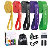 Equipro Resistance Bands, Exercise Bands, Resistance Bands for Working Out with Handles and Door Anchor, Workout Bands for Men Women with Protective Sleeve for Fitness Weights Work Out at Home