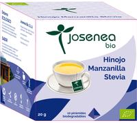 Equisalud Fennel Chamomile Stevia Bio 10 Pyramid envelopes