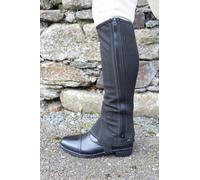 Equisential Amara Half Chaps - Black - Child - Large