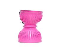Equitack One Pair Rubber Bell Boot - Overreach Boots | Premium 6mm PVC Rubber Safeguard for Hoof Damage | Pony Boots for Horse (Pink, X-Full)