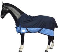 eQuitack Your Passion Is Our Mission Lightweight Turnout Horse Rug 600 denier Double Buckle FC - Nylon Lining - Regular Neck 0g No Filling 6ft 6