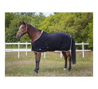 EQUITHÈME Polyfun polar fleece blanket black and white 115