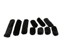 EQUITHÈME Teddy halter accessory set black pony