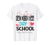 Equity Aide Happy First Day of School Cute Back to School T-Shirt