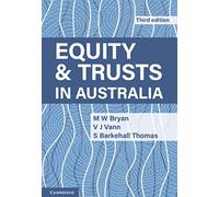 Equity and Trusts in Australia – Cambridge University Press