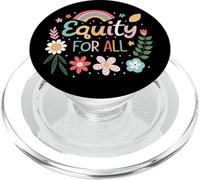 Equity For All Human Rights Protest Quote Art PopSockets PopGrip for MagSafe
