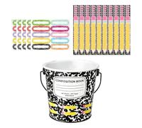 Equity Sticks for Classroom Educational Label with Metal Bucket Holder