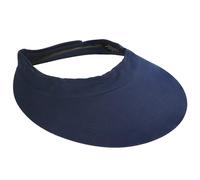 EquiVisor Original 4.5” Sun Visor | Helmet Sun Protection Visor with Patented Gripper System | One Size Fits All | Ideal for Horseback Riding, Biking, Golfing | Mens and Womens Visor Hat | Navy