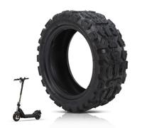 equlup 100/65-6.5 Electric Scooter Tire, Front Rear Anti Skid Off Road Thickened Rubber Vacuum Tubeless Tire Tyre Replacement for Snowfield