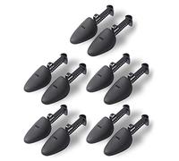 equlup 10Pcs Shoe Stretcher, 24 x 8.8 cm / 9.4 x 3.5 in Adjustment Lightweight Small Practical Shoe Tree Plastic Boot Holder Shaper Support Shoe Expander for 23 to 31cm Shoes