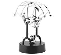 equlup 11x20cm/4.3x7.9inch Perpetual Motion Model Decor, Electronic Shake Wiggle Device Perpetual Motion Model Desk Toy Swinging Art Craft Decoration (B105)