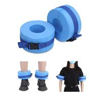 equlup 2PCS Swim Aquatic Cuffs, 72mm/2.8in Inner Diameter Water Aerobics Float Ring with Quick Release Buckle Portable Water Arms Ankle Bracelet for Swimming Fitness Training