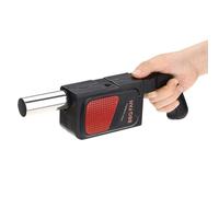 equlup BBQ Air Blower Fan, 26.5cm/10.43in Handheld Electric BBQ Fan Portable Fast Fire Wireless Air Blower Fire Bellows Tool for Outdoor, Camping, Picnic, Barbecue, Cooking