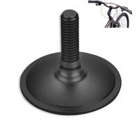 equlup Bicycle Headset Top Cap, 5x27.24mm/1.3x1.1in Alluminum Alloy Bike Headset Top Cap Replacement for 28.6mm Fork Tube Cover Stem Spacer (Black)