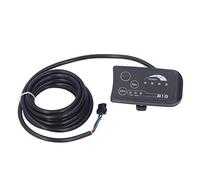equlup Electric Bicycle Display Panel, 36V 48V S810 LED Display Electric Bike S810 Panel Modification Control Display Meter SM Plug for Electric Bikes Scooters