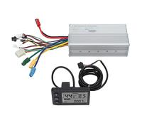 equlup Electric Bike HUB Motor Controller, DC 36V/48V Electric Scooter Bike 30A Controller S866 LCD Display Panel Kit for 1000W Motor