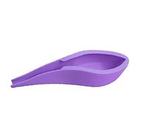 equlup Female Urinal for Women, Portable Urination Device Silicone Bed Pan with Bag Stand to Pee Pee Funnel for Outdoor Travel Camping (Purple)