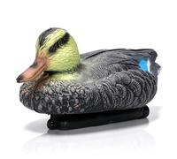 equlup Floating Duck Decoy, Plastic Simulation Mallard Duck Ornament | 26x11.5cm/10.2x4.5in Lifelike Duck Figurine, Water Floating Ornament for Garden Pond Lake Yard Decoration