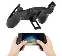 equlup Gaming Phone Controller, Portable Universal ABS Mobile Gamepad Grip Joystick Gamepad Controller Ergonomic Gaming Handle for 4.5-6.5in Smartphones