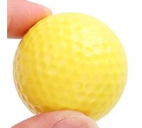 equlup Golf Floating Ball, 42.67mm/1.7in 2 Layers Water Float Floater Ball High Visibility Non Sink Golf Practice Training Balls for Outdoor Sports(Yellow)