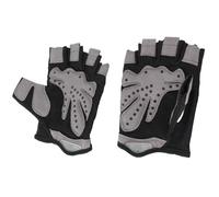 equlup Half Finger Gloves, Anti Slip Half Finger Sports Gloves Stereo Support Nylon Impact proof Exercise Weight Lifting Cycling Equipment for Fitness Training (M)