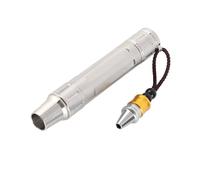 equlup Jewelry Identification Flashlight, Mini LED Flashlight Professional Tester Torch Portable Gem Jade Jewelry Identification Torch for Gemstone & Jade (Yellow Light)