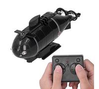 equlup Mini RC Submarine Toy 6 Channel 2.4G Wireless Remote Control Boat Electric Dive Fish Toy Simulation Water Tank Children Gift