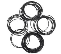 equlup O Ring Watch Gasket, 500pcs/bag Watch O Ring Rubber Seal Assortment Back Cover Seal Gaskets Washers Kit for Repairing Tool (0.7 per Pack of Five Hundred)