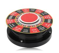 equlup Prize Wheel, Electric SpinWheel Game Drinking Wheel Tabletop Game Wheel for Home Party KTV Bar