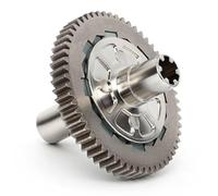 equlup RC Car Slipper Set, 57T 0.8Mod Metal Steel Slipper Low Noise High Performance Spur Gear Slippers Clutch Set for Typhon 1/10 Granit 1/8 RC Car