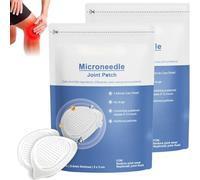 Eqvp Nano-Microneedle Joint Patch, Nano Microneedle Patch for Joint Pain, Eqvp Joint Patches, Natural Herbal Patches, Muscle Soreness in Knee, Neck, Shoulder for Women and Men (Pack of 2)