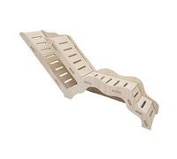 EQWQSIXD Hamster Climbing Toy Wooden Ladder Syrian Hamster Rat Hamster House Hideouts Style A 42x16cm