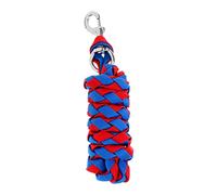 EQWQSIXD Heavy Duty Horse Riding Equestrian Lead Rope with Sturdy Clasp 3 Sizes 3 meters Red+Blue, 3M