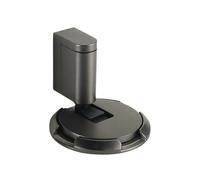 EQWQSIXD Sturdy Zinc Alloy Door Stopper for Windproof Prevention Maintaining Appearance for Years to Come. Door Stopper is Sturdy, Gray