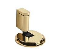 EQWQSIXD Sturdy Zinc Alloy Door Stopper for Windproof Prevention Maintaining Appearance for Years to Come. Door Stopper is Sturdy, Golden