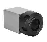 ER 25 Square Collet Chuck Block Holder High Strength Hard Steel for CNC Lathe Engraving Machine