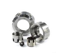 ER Collet Chuck Nuts for CNC Cutting Tools, for Ground and Hardened (ER8-M)