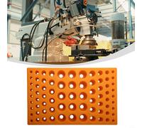 ER Collet Finishing Rack with 60 Holes Organized Solution for CNC Tool Storage (75 Holes collet)