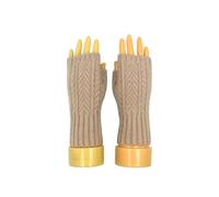 ER Direct Cashmere Blend Knitted Warm & Super Soft Finger less Glove for both men and women (Fresh Pink)