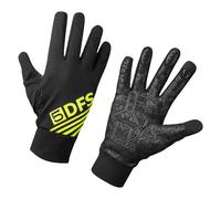 ER Direct classical Warm Running Gloves,Thermal Anti-slip Touchscreen Gloves for Men Sport Walking Riding Driving Cycling. (Black and Green, Medium)