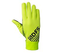 ER Direct classical Warm Running Gloves,Thermal Anti-slip Touchscreen Gloves for Men Sport Walking Riding Driving Cycling. (Neon Yellow, Small)