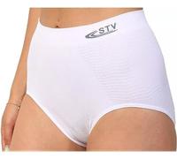 ER Direct Ladies Slimming Pants STV Seamless Bum Tummy Control Shapewear Briefs Knickers Assorted Colours (3 Pack) (UK, Alpha, M, Regular, Regular, White)