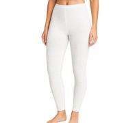 ER Direct Ladies Thermal Long Johns, Polyester Viscose Blend, UK Sizes S-3XL, Winter Base Layer Leggings, Machine Washable, Pack of 2 (UK, Alpha, L, Regular, Regular, White)